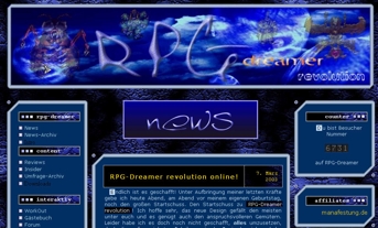Zur RPG-Dreamer revolution-Startseite